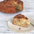 Apfelkuchen mit Walnüssen und Zimt