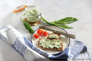Bärlauch Dip - Aufstrich mit Frischkäse