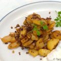 Bratkartoffeln aus gekochten Kartoffeln