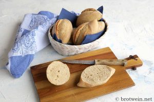 Brötchen mit Salz-Hefe-Verfahren