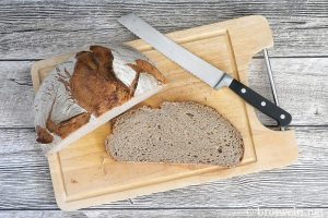 Weizenmischbrot mit Sauerteig (75:25) - einfaches saftiges Bauernbrot