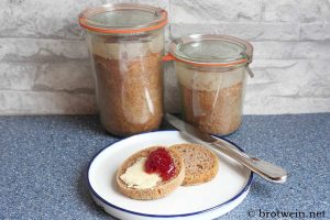 Brot im Glas backen und einwecken - Brot haltbar machen