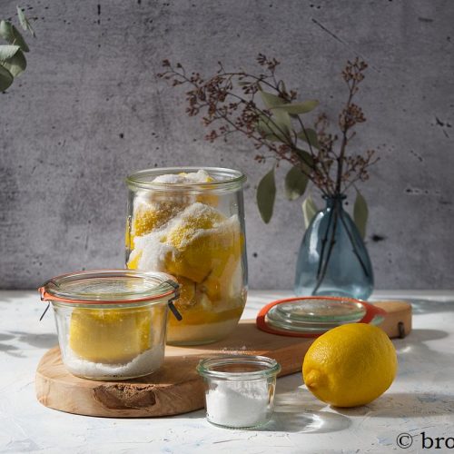 Eingelegte Salzzitronen selber machen