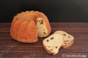 Elsässer Gugelhupf mit mildem Sauerteig (lievito madre)