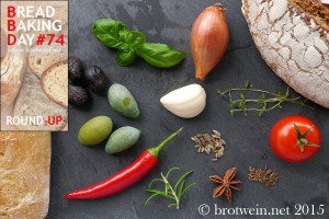 Herzhafte Brote / savoury breads - Bread Baking Day BBD #74 - Round up