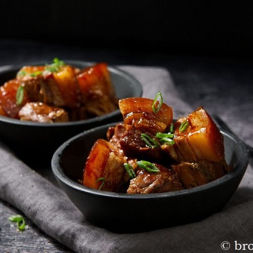Hong Shao Rou - Rezept für rot geschmortes Schweinefleisch