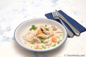 Hühnerfrikassee - Rezept klassisch wie bei Oma