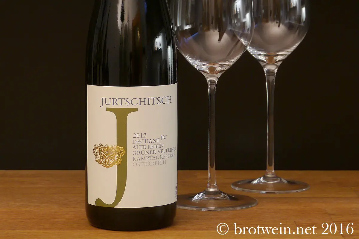 Wein: Grüner Veltliner 2012 Jurtschitsch-dechant-kamptal