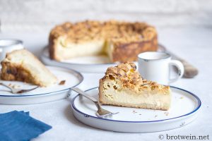 Käsekuchen mit Streuseln