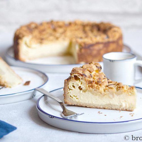 Käsekuchen mit Streuseln