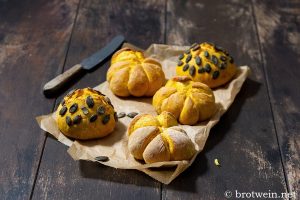 Kürbisbrötchen Rezept