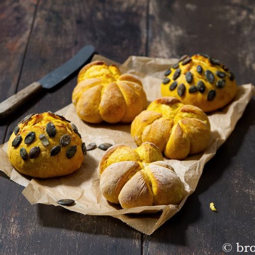Kürbisbrötchen Rezept