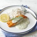 Lachs mit Dillsauce