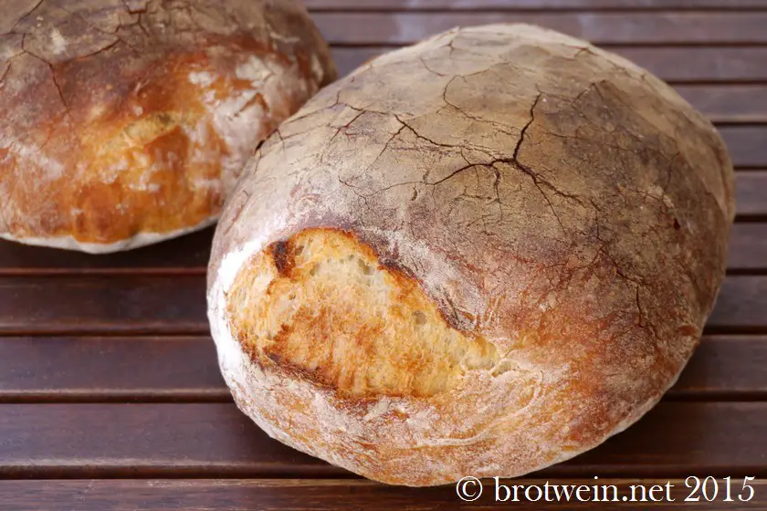 Brot: rustikales Weißbrot - Pain Rustique nach Hamelmann