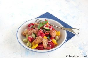 Panzanella - Italienischer Brotsalat Rezept