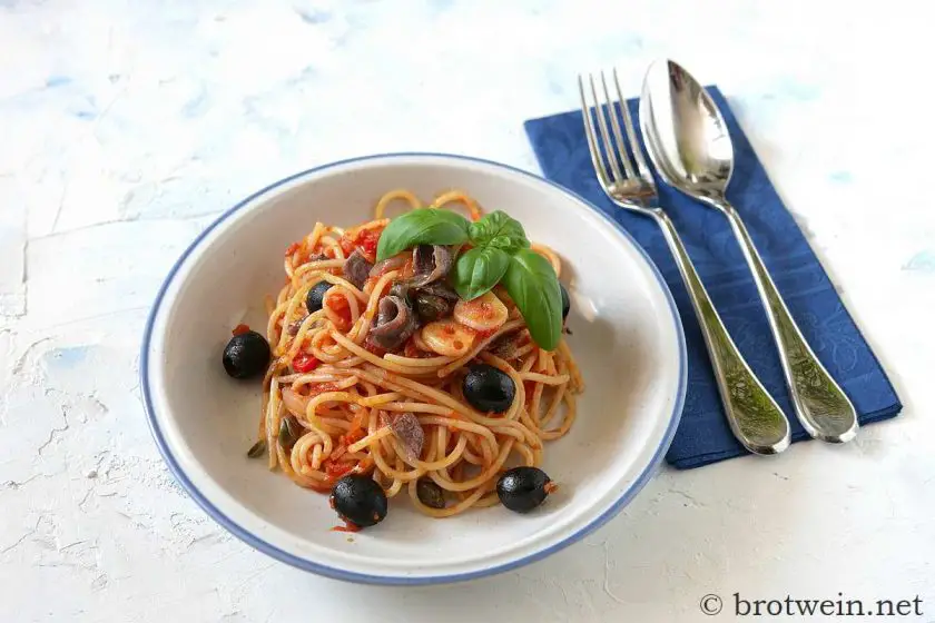 Spaghetti alla Puttanesca Rezept