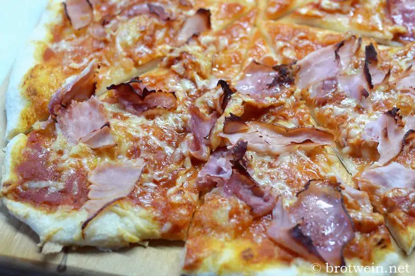 Pizza Prosciutto - Schinken Pizza