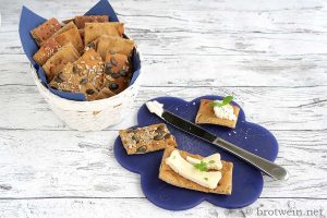 Roggen Knäckebrot Rezept - knusprig herzhaft