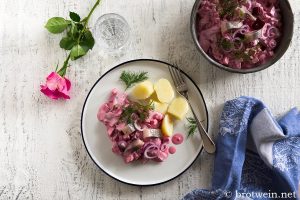 Heringssalat mit Roter Bete