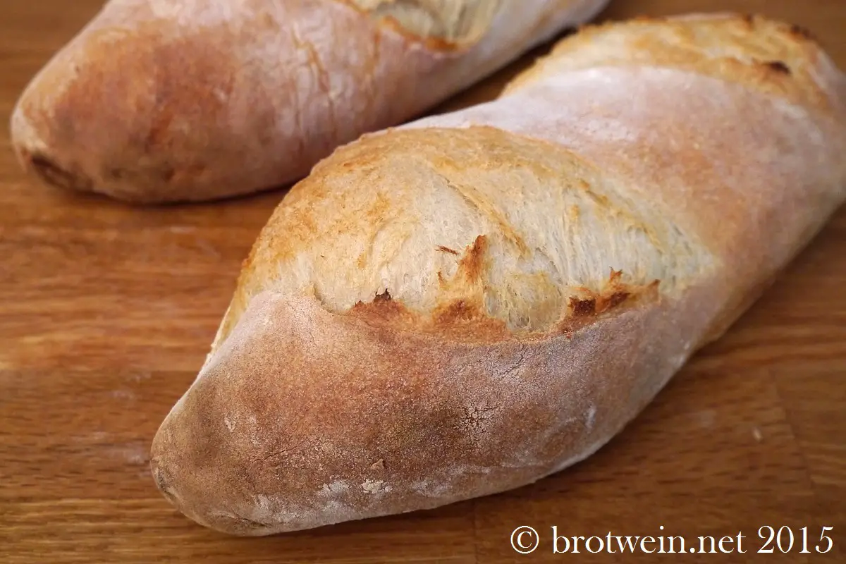 Brot: rustikales Weißbrot