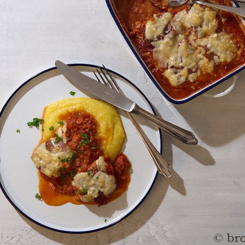 Schweinefilet mit Parmaschinken aus dem Ofen