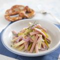 Schweizer Wurstsalat - Rezept mit Essig-Öl-Dressing