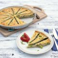 Spargel Tarte - Rezept für weiß-grüne Spargel Quiche