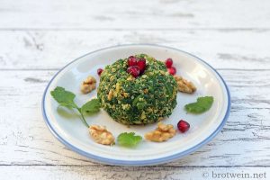 Spinat mit Walnuss - Spinatsalat georgischer Art