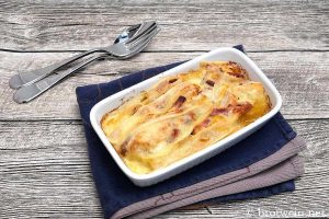Tartiflette mit Reblochon Rezept - französischer Kartoffelauflauf aus den Savoyen