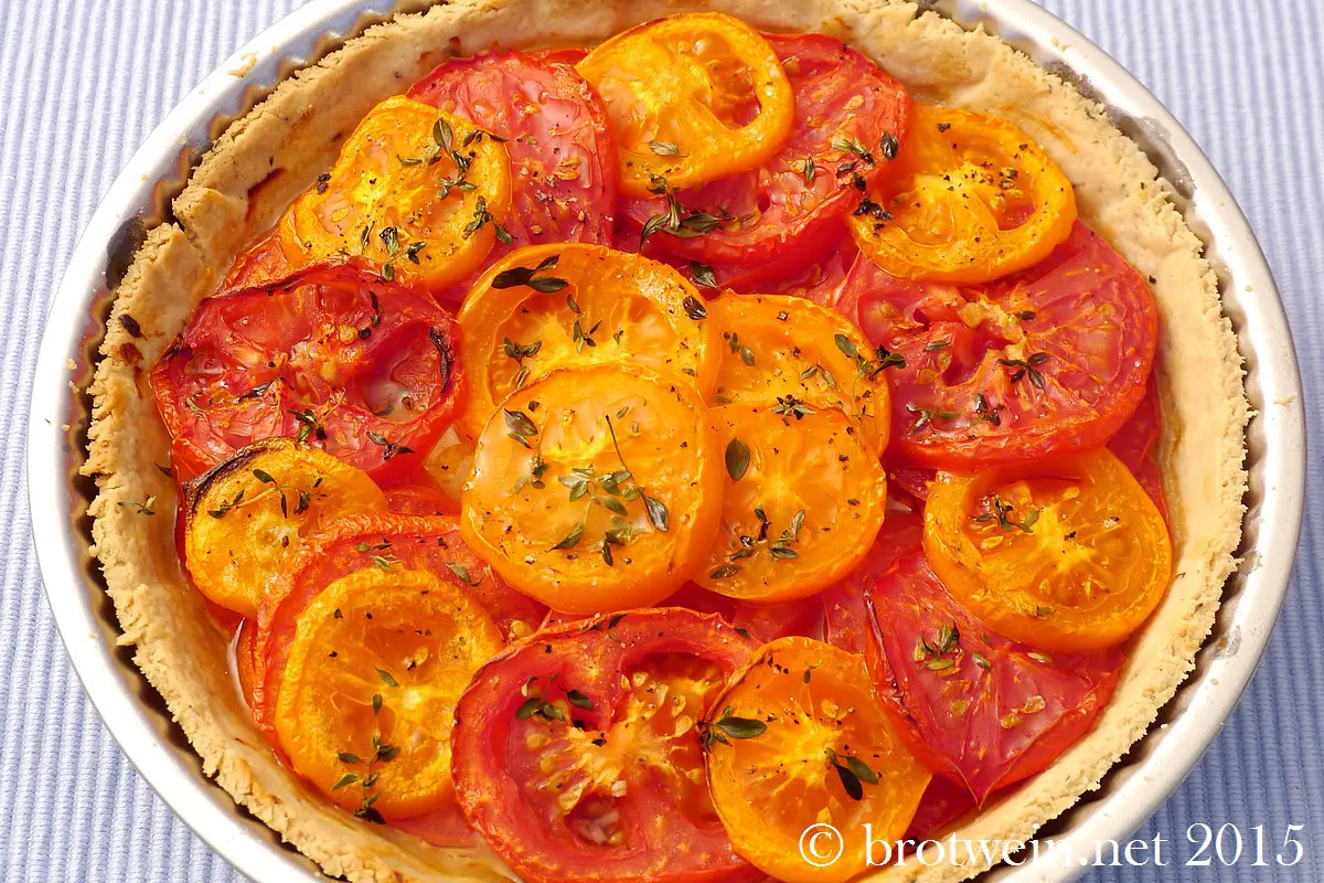 Tomaten Tarte - Tarte aux Tomates