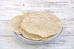 Weizentortilla - mexikanische Tortilla-Fladen selber machen