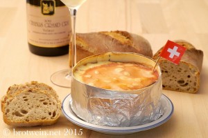 Vacherin Mont-d'Or als Käsefondu
