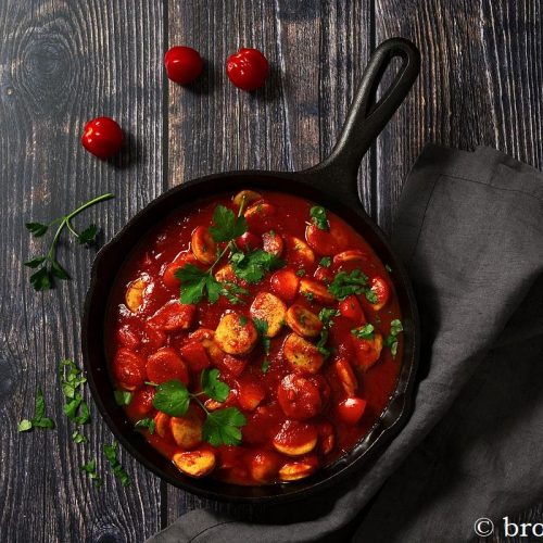 Würstchengulasch Rezept schnell & einfach