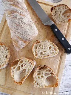 Brot: Wurzelbrot - Schweizer Rezept mit festem Vorteig
