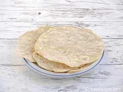 Weizentortilla - mexikanische Tortilla-Fladen selber machen