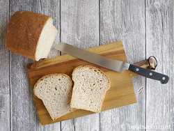 Brot: Vollkorn-Toastbrot mit 60 % Vollkornmehl als Weizentoast