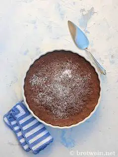 Kladdkaka Rezept - Schwedischer Schokoladenkuchen