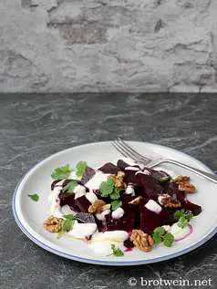 Rote Bete Salat wie in der Levante Küche