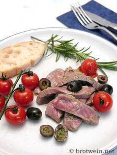 Tagliata di Manzo – Steak vom Rind italienisch