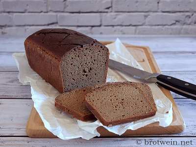 Estnisches Schwarzbrot (Roggenbrot) - Eesti Must Leib