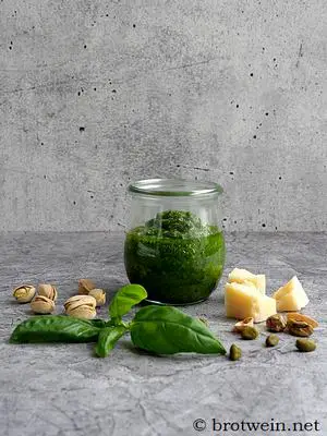 Pesto mit Pistazien - Pistazienpesto Rezept