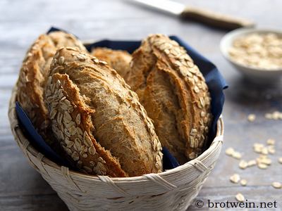 Haferflocken Brötchen Rezept