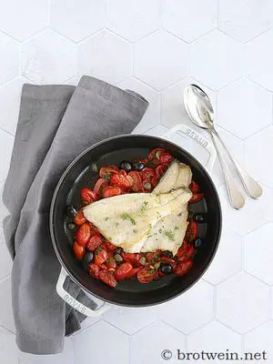 Fisch in Pizzaiola-Sauce