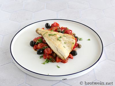 Fisch in Pizzaiola-Sauce