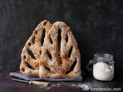 Ein Hingucker: Fougasse provençale