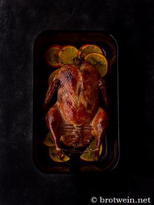 Fertiger Entenbraten à l'orange