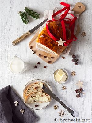 Julebrød / Julekake - Norwegisches Weihnachtsbrot (Julbrot)