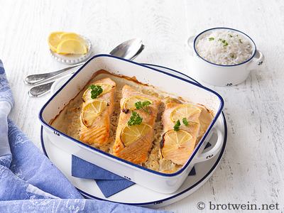 Lachs auf Sauerkraut