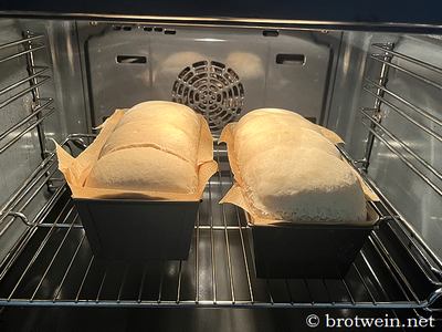 Roggentoast im Ofen backen