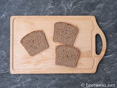 Lockere Krume auch mit hohem Schrotanteil